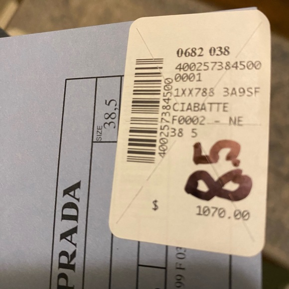 Prada  Calzature Black Leather Mules - Picture 8 of 10